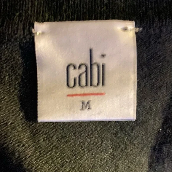 CAbi Black Wrap Sweater - Picture 3 of 5